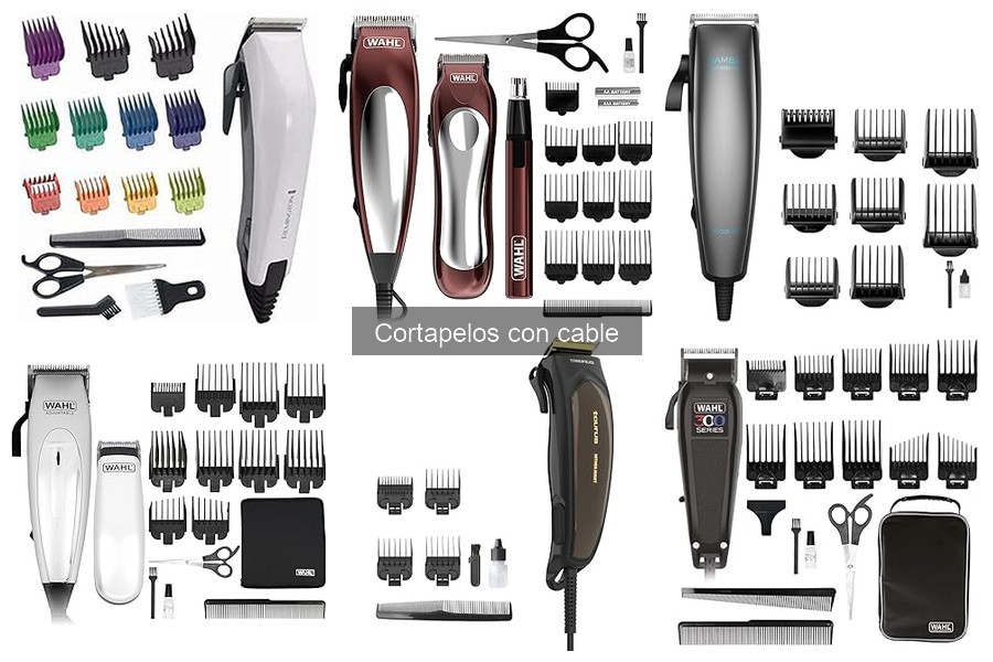 Accesorios esenciales para cortapelos con cable