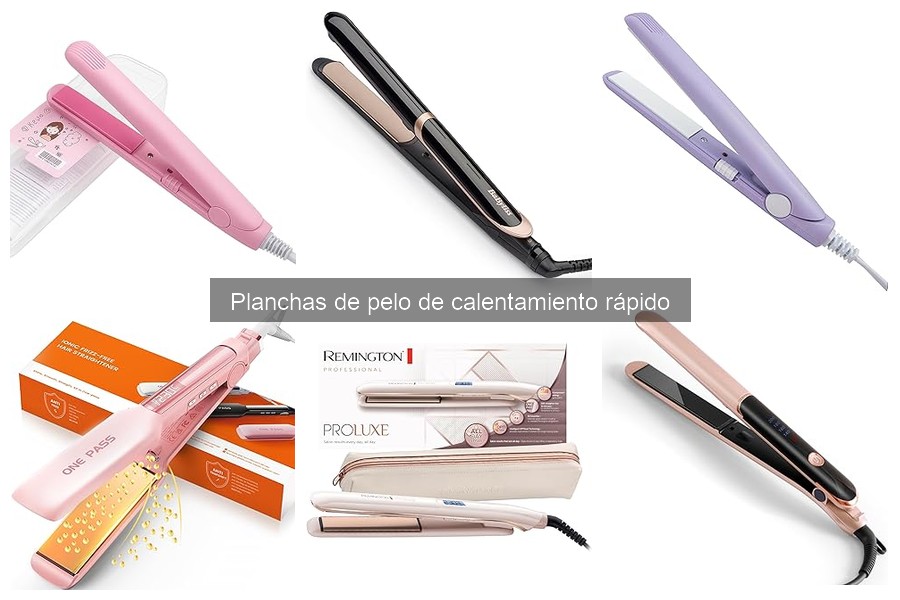 Accesorios imprescindibles para planchas de pelo de calentamiento rápido