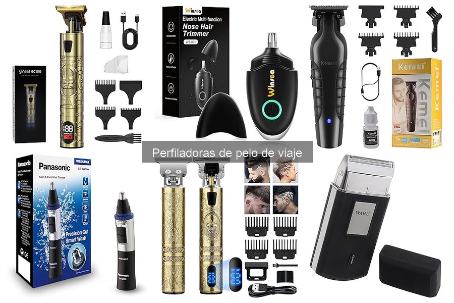 Accesorios indispensables para perfiladoras de pelo de viaje