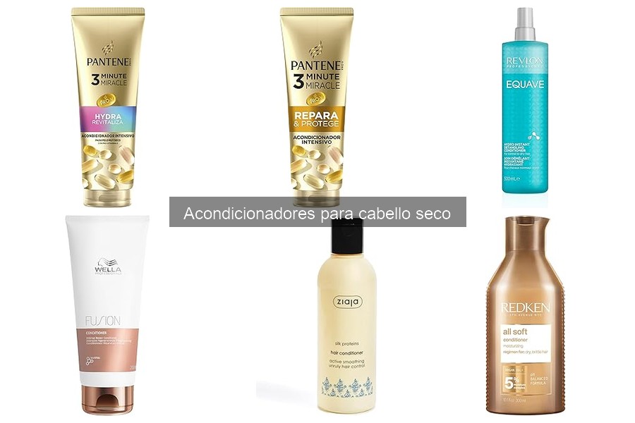 Acondicionadores recomendados por estilistas para cabello seco