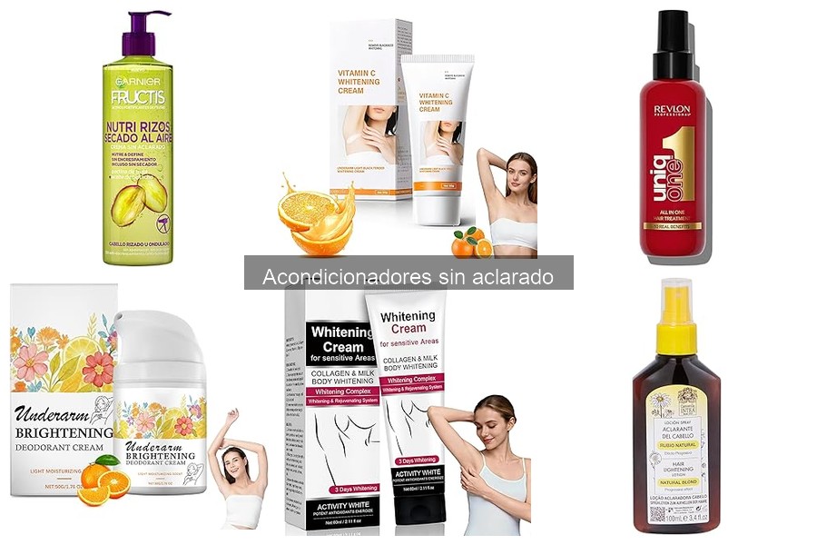Acondicionadores sin Aclarado para Combatir el Frizz