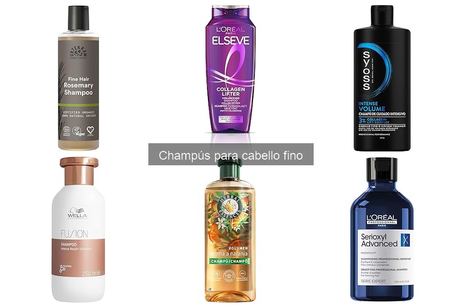 Alternativas a Champús Tradicionales para Cabello Fino