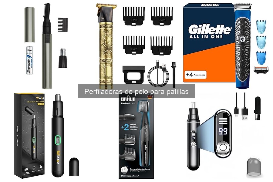 Alternativas a las perfiladoras de pelo para patillas