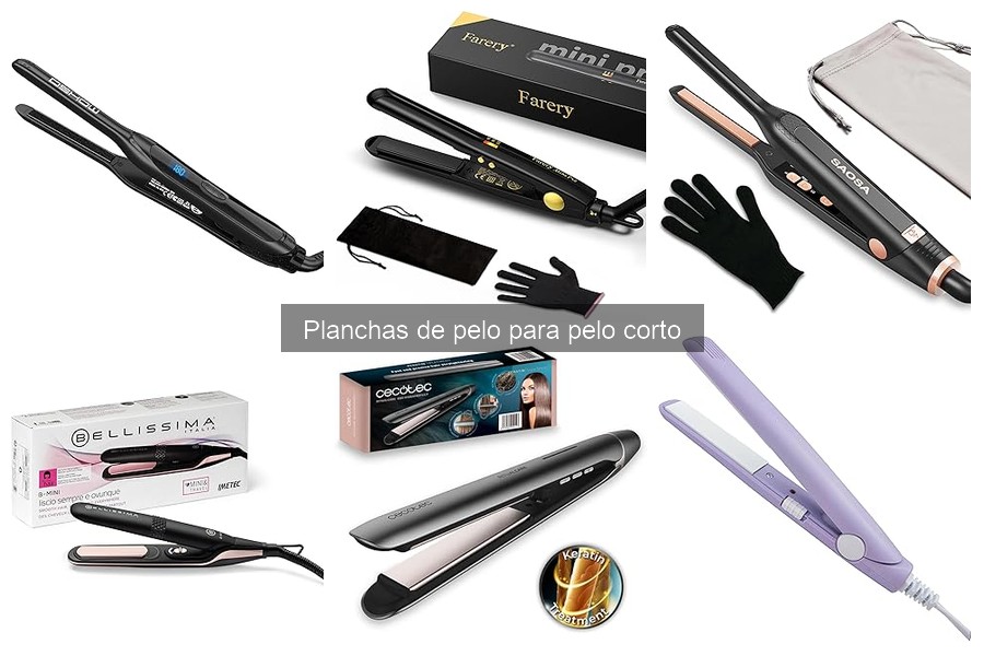 Alternativas a las Planchas de Pelo para Cabello Corto