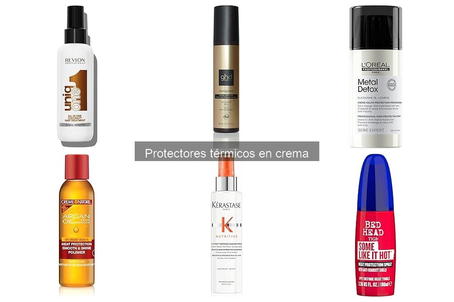 Alternativas a los protectores térmicos en crema para el cabello