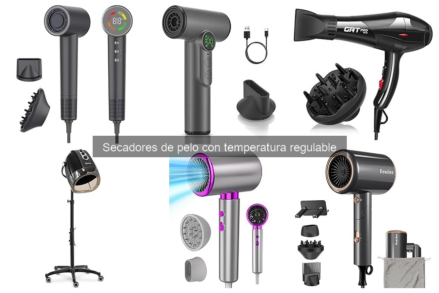 Alternativas a los secadores de pelo con temperatura regulable