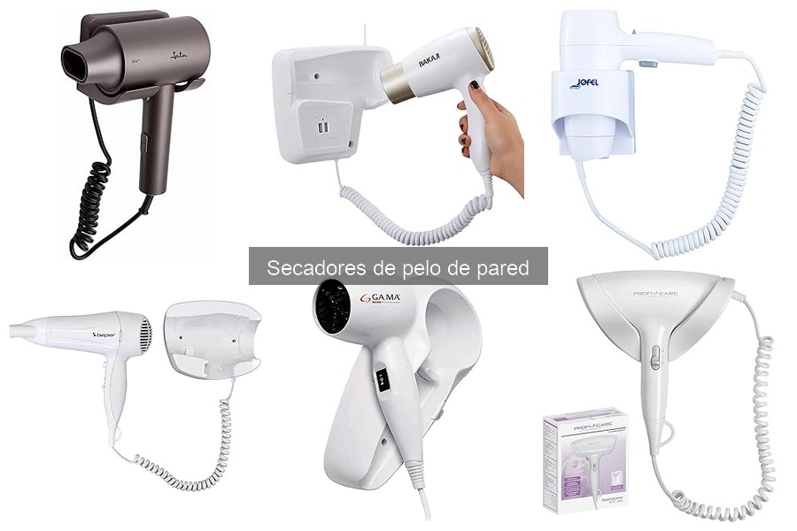 Alternativas a los secadores de pelo de pared: Mejores opciones