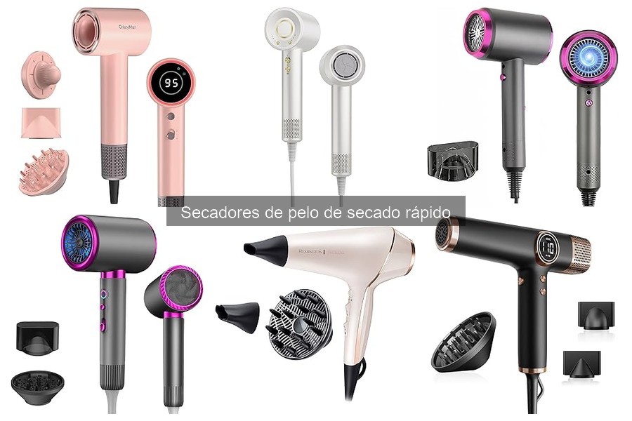 Alternativas a los secadores de pelo de secado rápido