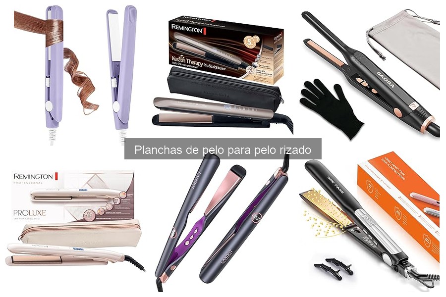 Alternativas a planchas para estilizar cabello rizado