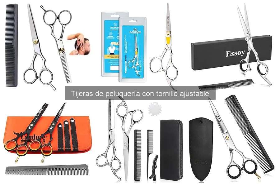 Alternativas a tijeras de peluquería con tornillo ajustable
