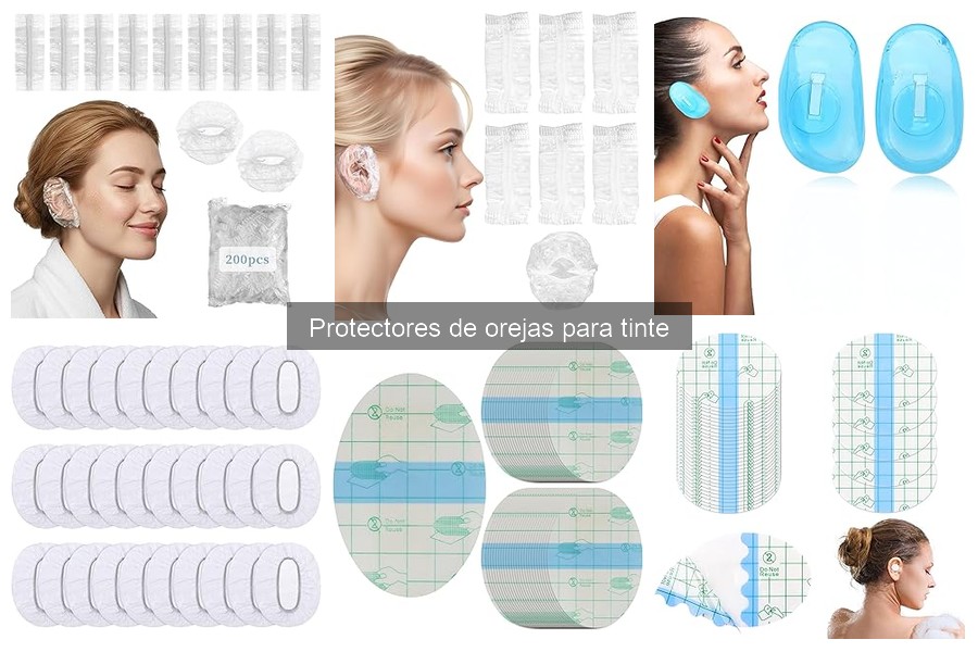Alternativas efectivas a los protectores de orejas para tinte
