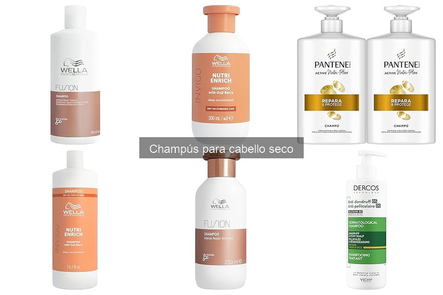 Alternativas naturales a los champús para cabello seco