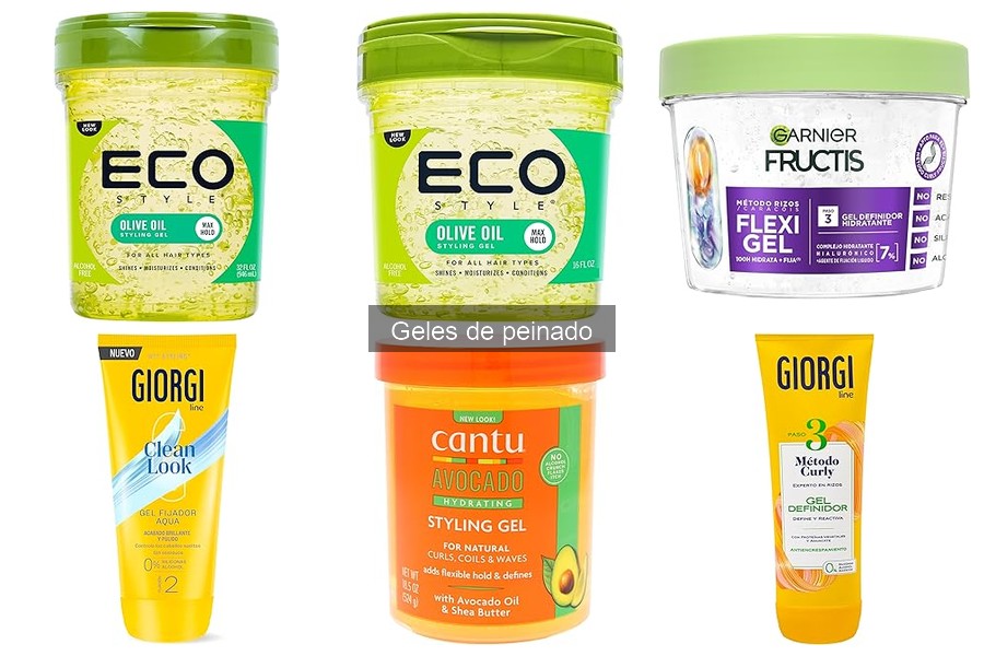 Alternativas naturales a los geles de peinado