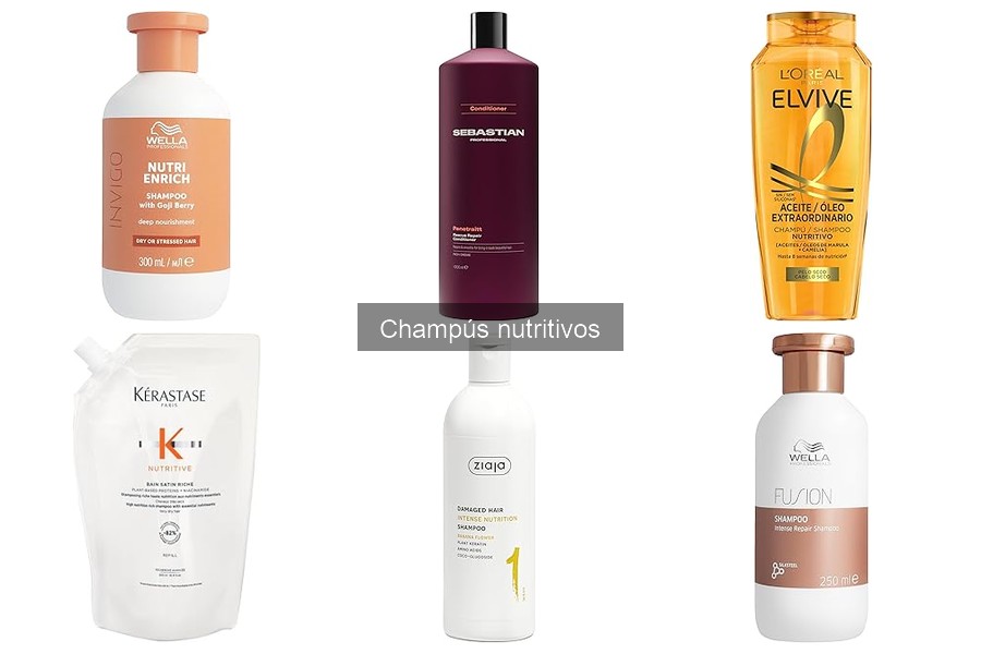 Aprende a usar champús nutritivos para el cabello
