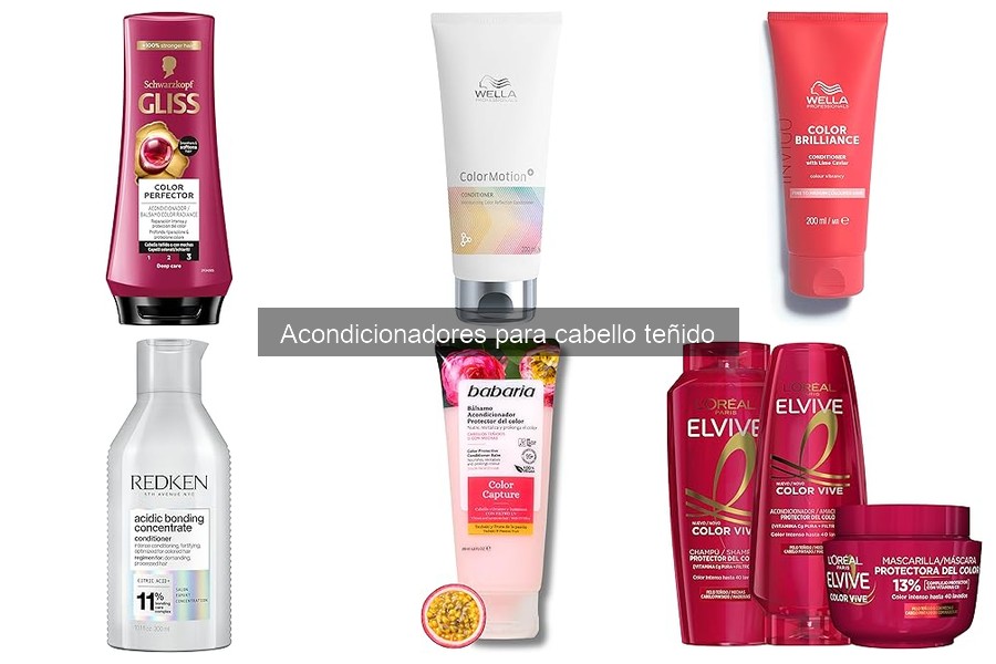Beneficios de acondicionadores sin sulfatos para cabello teñido