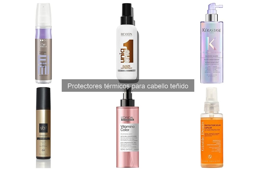 Beneficios de los Protectores Térmicos en Cabello Teñido