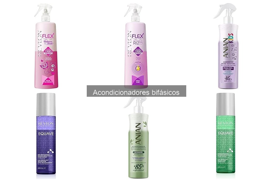 Beneficios de usar acondicionadores bifásicos para el cabello