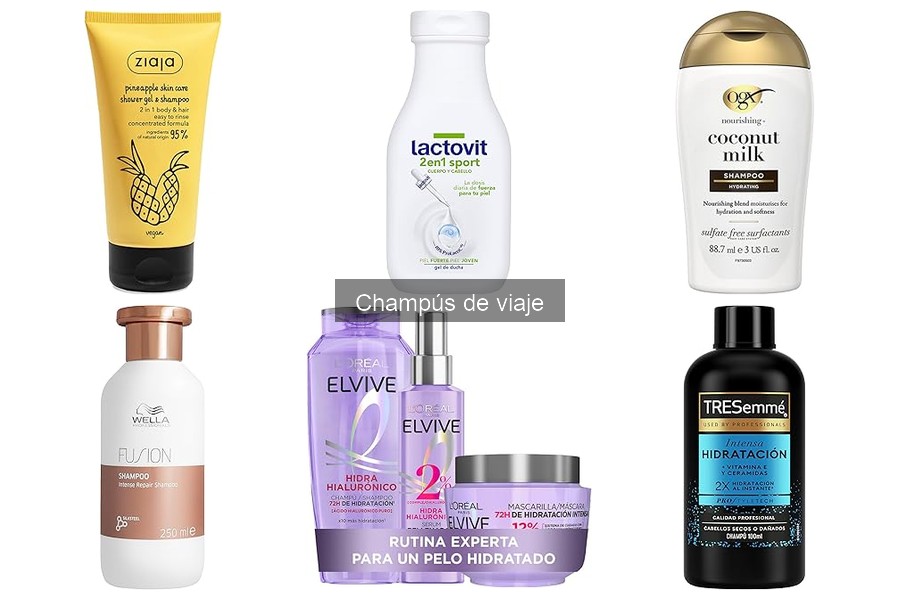 Beneficios de usar champús de viaje para tus viajes