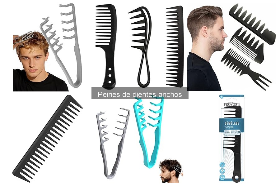 Beneficios de Usar Peines de Dientes Anchos para Tu Cabello