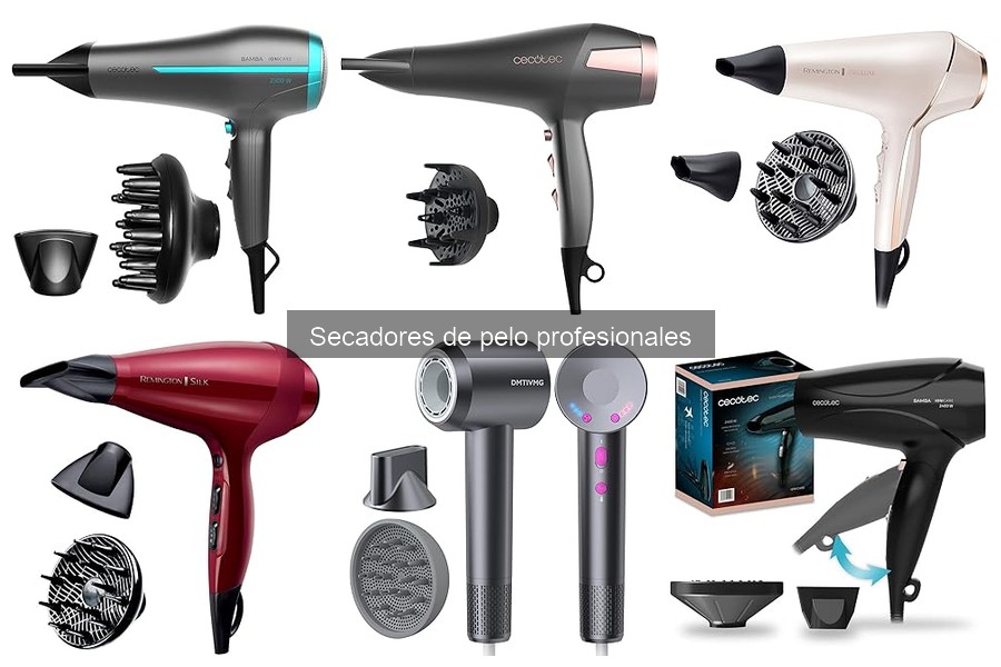 Beneficios de usar secadores de pelo profesionales