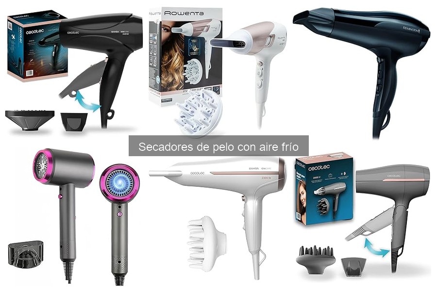 Beneficios del aire frío en secadores de pelo