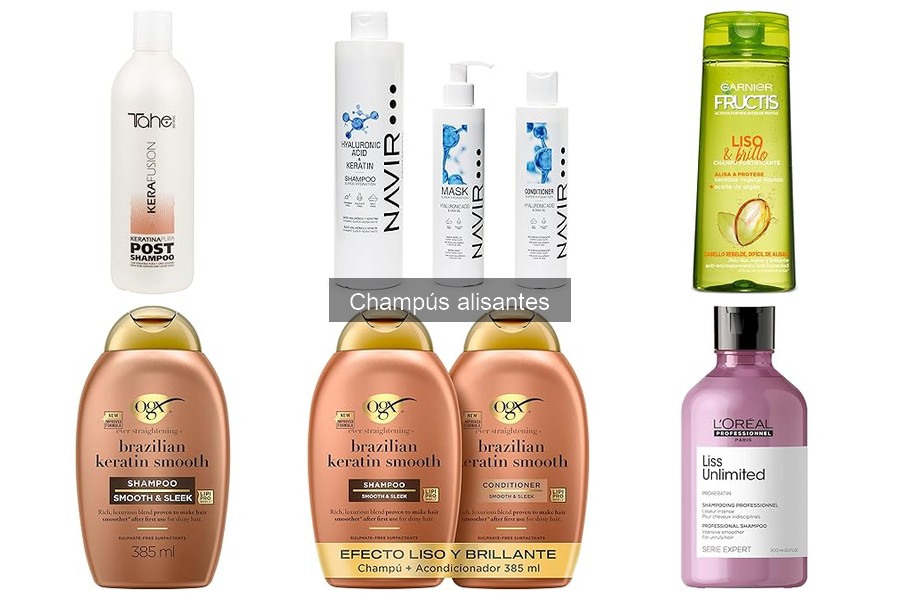 Beneficios del champú alisante para un cabello manejable