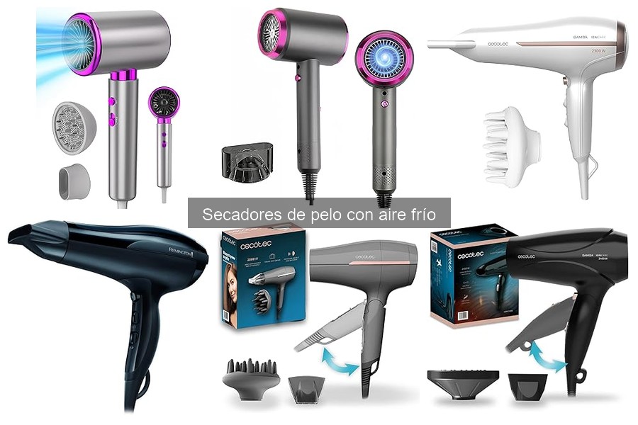 Características clave de un buen secador de pelo con aire frío