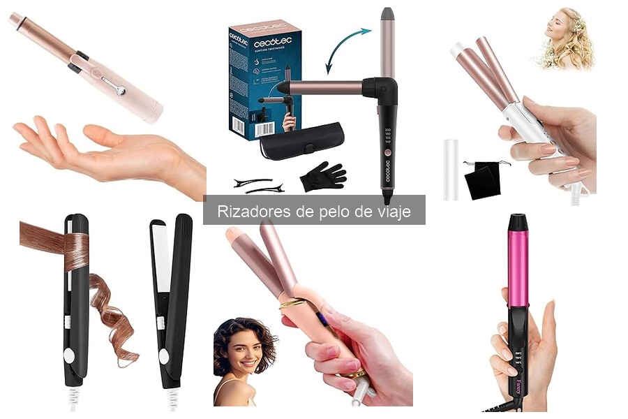 Características esenciales de un rizador de pelo de viaje