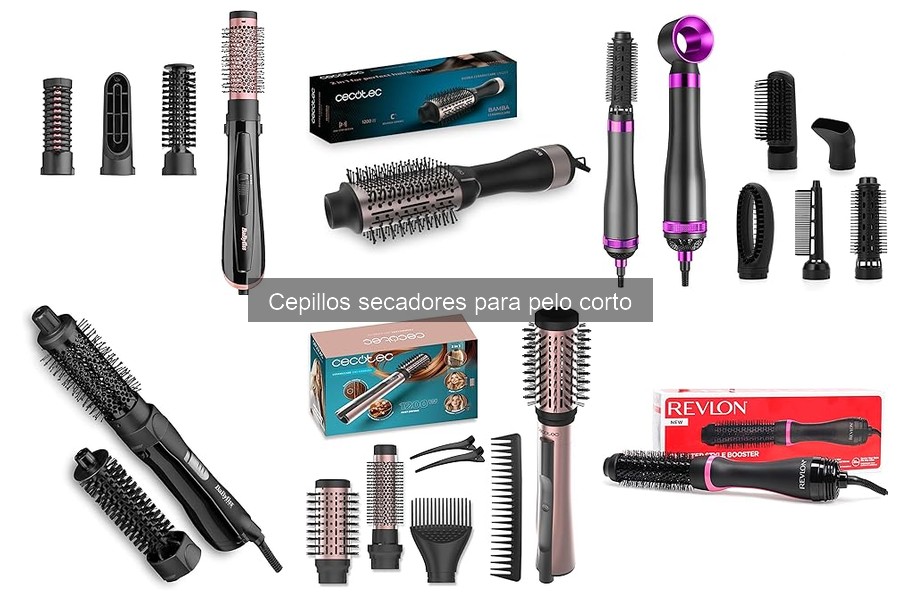 ** Cepillos Secadores: ¿Son Adecuados para Cabello Rizado Corto?