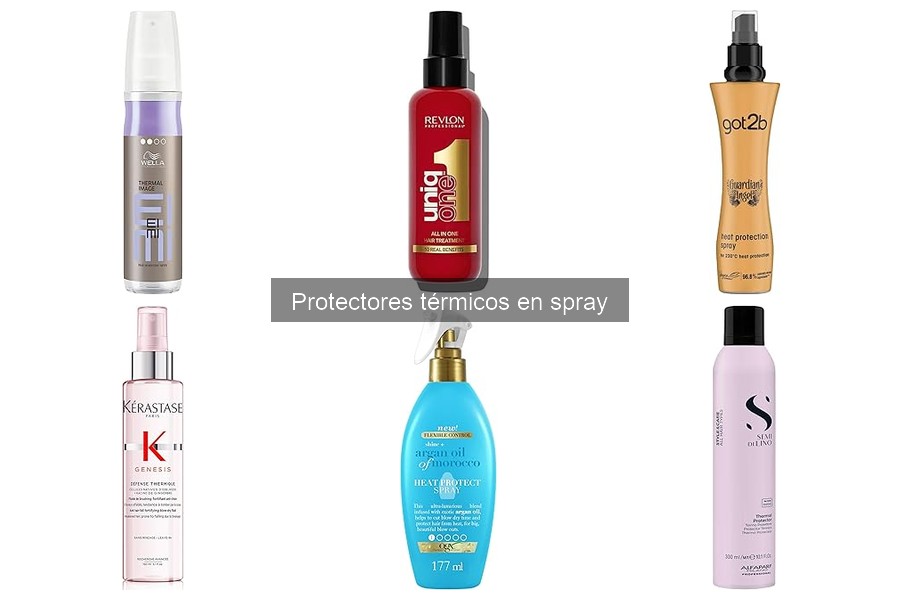 Cómo aplicar correctamente un protector térmico en spray