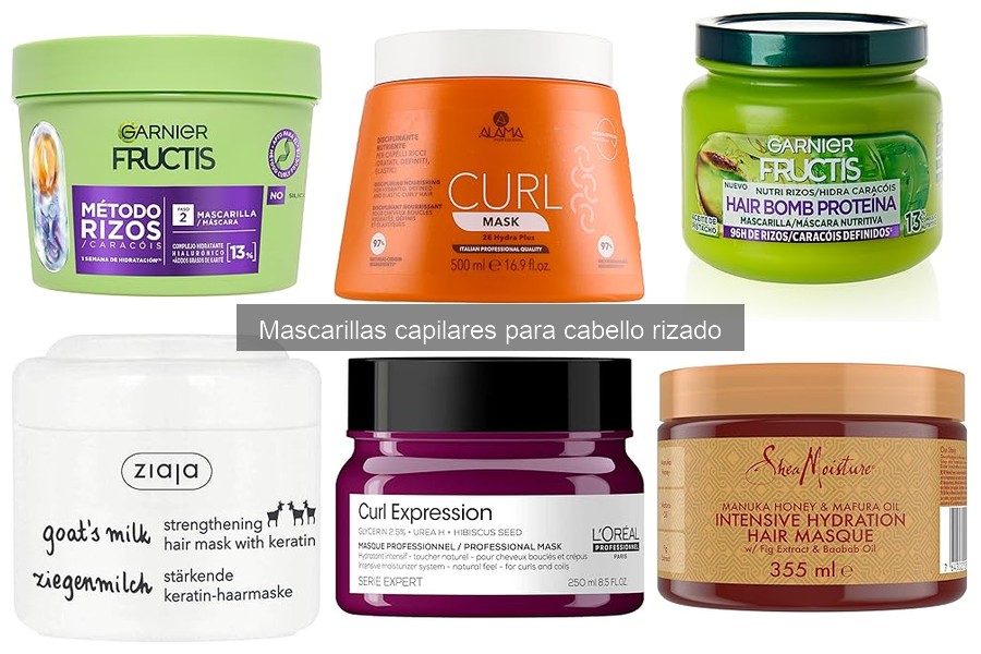 Cómo aplicar mascarillas capilares para cabello rizado