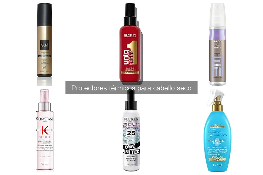 Cómo aplicar un protector térmico en cabello seco