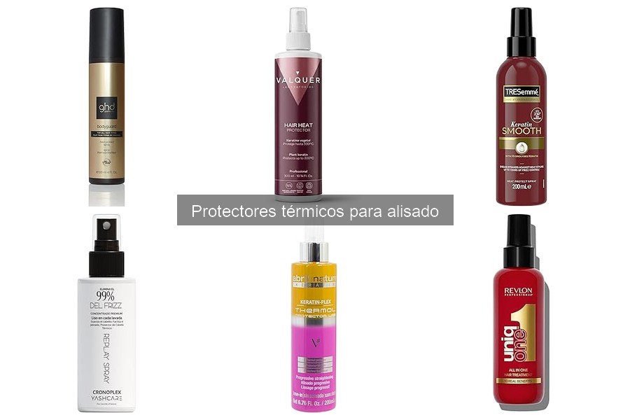 Cómo aplicar un protector térmico para alisar el cabello