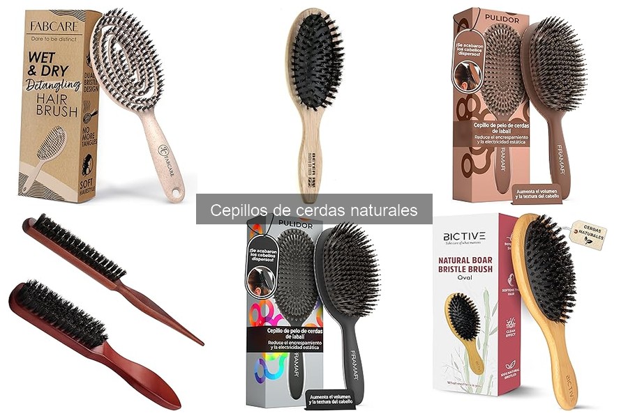 Cómo elegir cepillo de cerdas naturales según tu cabello