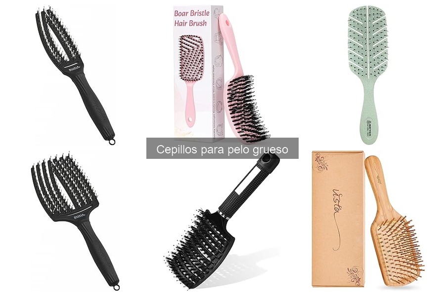 Cómo elegir el cepillo ideal para cabello grueso