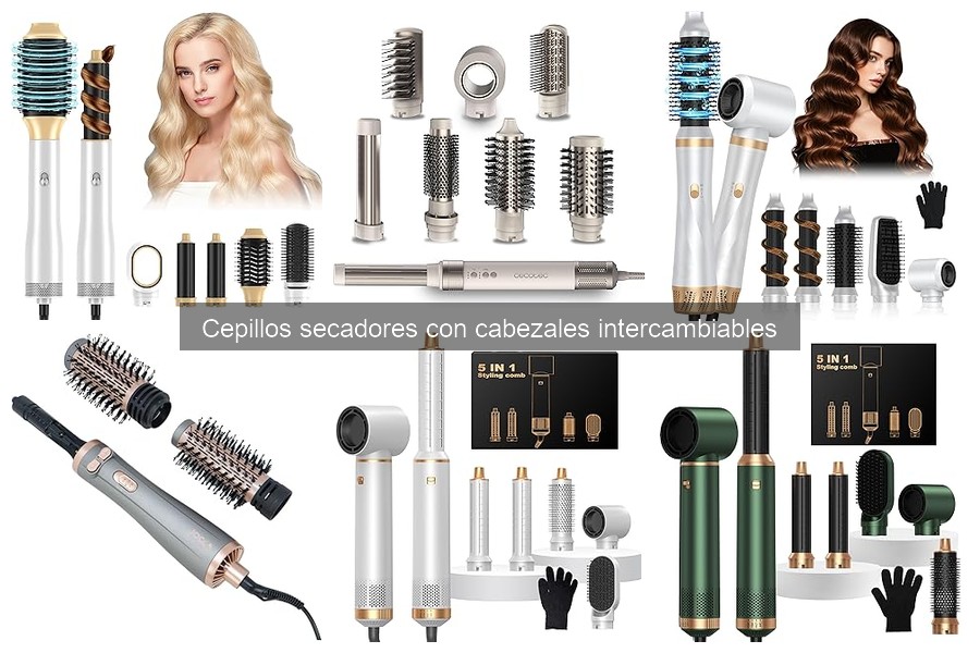 Cómo elegir el mejor cepillo secador con cabezales intercambiables