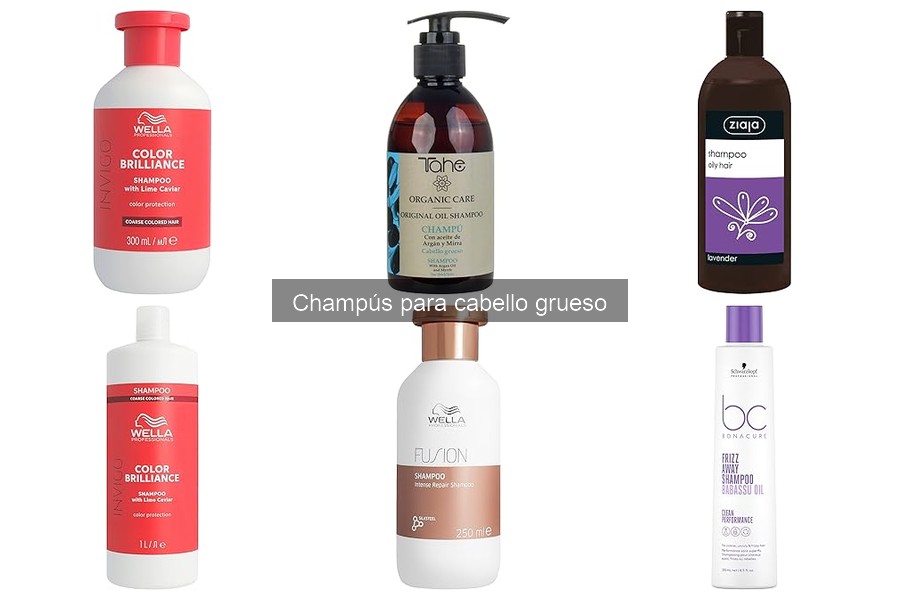 Cómo elegir el mejor champú para cabello grueso