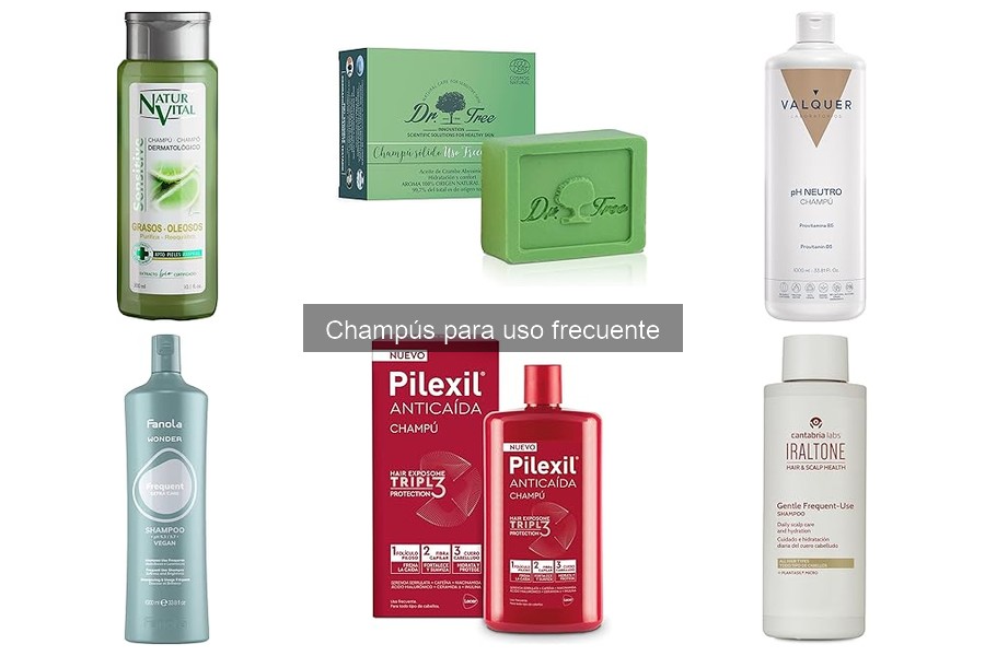 Cómo elegir el mejor champú para uso frecuente