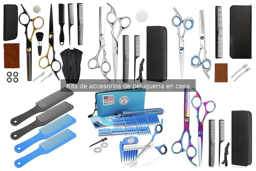 Cómo elegir el mejor kit de accesorios de peluquería en casa
