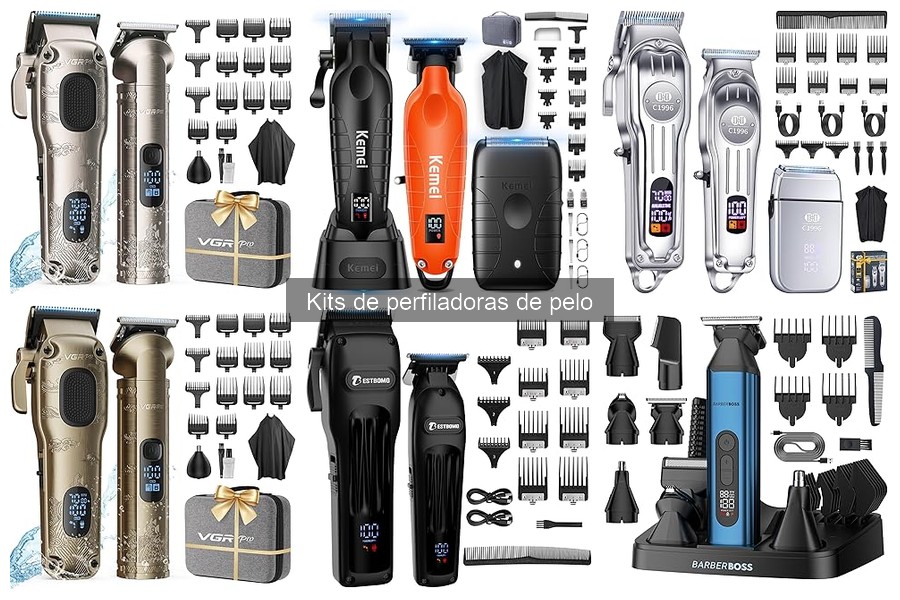 Cómo elegir el mejor kit de perfiladoras de pelo