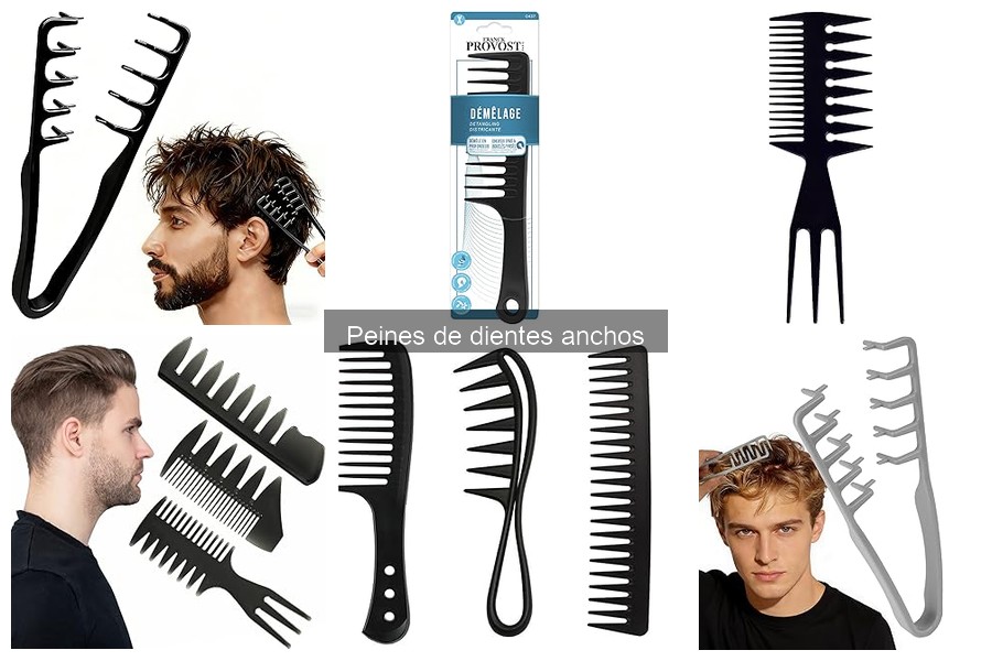 Cómo elegir el mejor peine de dientes anchos para tu cabello