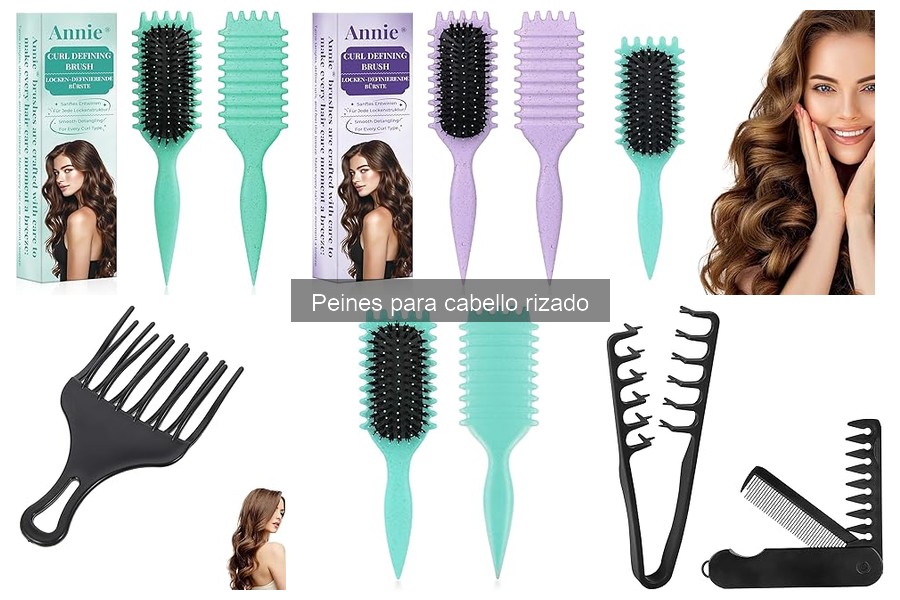 Cómo Elegir el Mejor Peine para Cabello Rizado