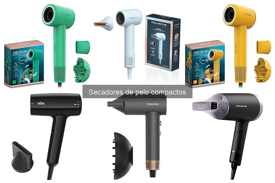 Cómo elegir el mejor secador de pelo compacto