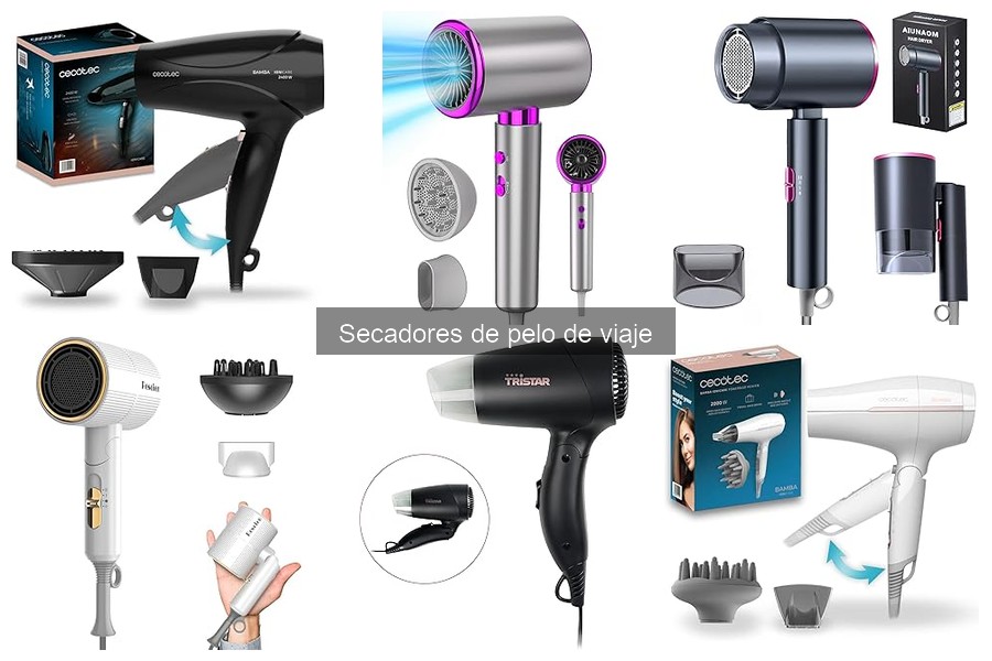 Cómo Elegir el Mejor Secador de Pelo de Viaje: Guía Práctica