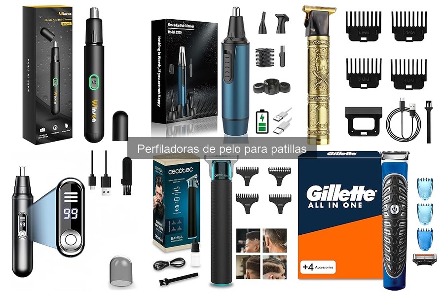 Cómo elegir la mejor perfiladora de pelo para patillas