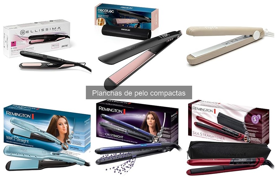 Cómo elegir la mejor plancha de pelo compacta