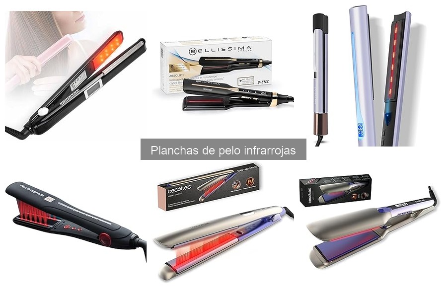 Cómo elegir la temperatura en planchas de pelo infrarrojas