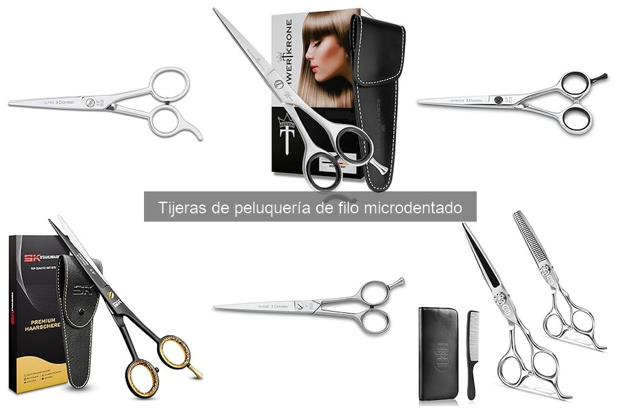 Cómo elegir tijeras de peluquería de filo microdentado de calidad