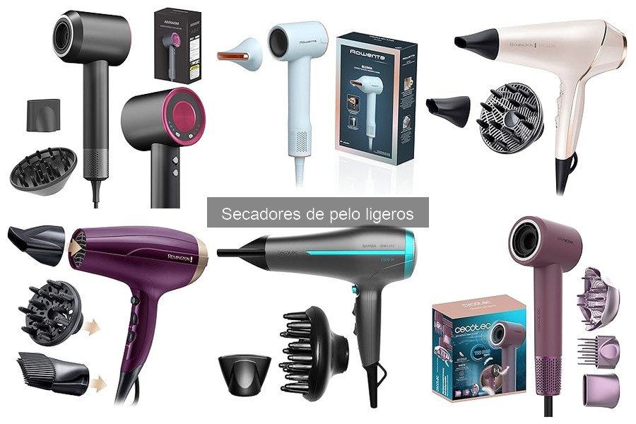 Cómo elegir un secador de pelo ligero perfecto