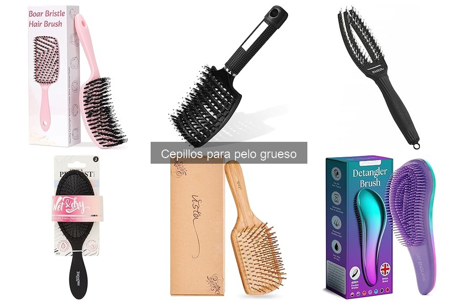 Cómo evitar la estática al cepillar cabello grueso